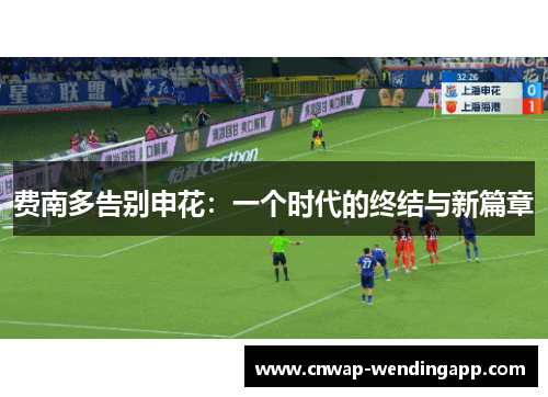 费南多告别申花:一个时代的终结与新篇章 费南多告别申花:一个时代的终结与新篇章